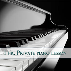 1 hour Private piano lesson